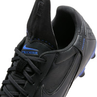 Nike Premier III Gras Voetbalschoenen (FG) Zwart Blauw