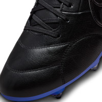 Nike Premier III Iron-Nop Football Shoes (SG) Anti-Clog Black Blue