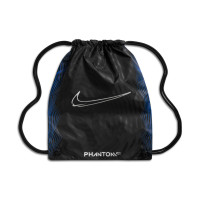 Nike Phantom GX Elite DF Gras Voetbalschoenen (FG) Zwart Blauw