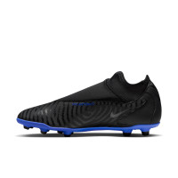 Nike Phantom GX Club DF Gras / Kunstgras Voetbalschoenen (MG) Zwart Blauw