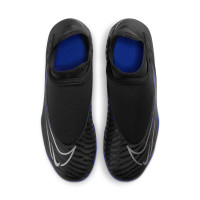 Nike Phantom GX Club DF Gras / Kunstgras Voetbalschoenen (MG) Zwart Blauw