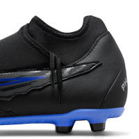 Nike Phantom GX Club DF Gras / Kunstgras Voetbalschoenen (MG) Zwart Blauw