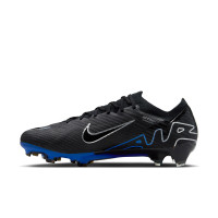 Nike Zoom Mercurial Vapor 15 Elite Grass Football Shoes (FG) Black Blue