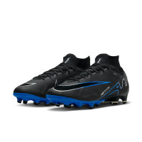 Nike Zoom Mercurial Superfly 9 Elite Artificial Grass Football Shoes (AG) Black Blue White