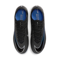 Nike Zoom Mercurial Vapor 15 Elite IJzeren-Nop Voetbalschoenen (SG) Anti-Clog Zwart Blauw