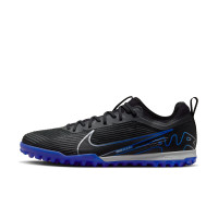 Nike Zoom Mercurial Vapor 15 Pro Turf Voetbalschoenen (TF) Zwart Blauw