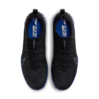 Nike Zoom Mercurial Vapor 15 Pro Turf Voetbalschoenen (TF) Zwart Blauw
