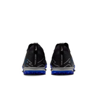 Nike Zoom Mercurial Vapor 15 Pro Turf Voetbalschoenen (TF) Zwart Blauw