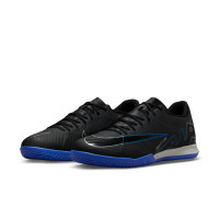 Nike Zoom Mercurial Vapor 15 Academy Zaalvoetbalschoenen (IN) Zwart Blauw