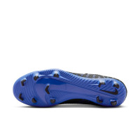 Nike Mercurial Superfly 9 Club Grass/Artificial Grass Football Shoes (MG) Black Blue White