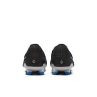 Nike Tiempo Legend 10 Pro Gras Voetbalschoenen (FG) Zwart Blauw