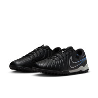 Nike Tiempo Legend 10 Academy Turf Voetbalschoenen (TF) Zwart Blauw