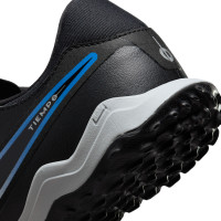 Nike Tiempo Legend 10 Academy Turf Voetbalschoenen (TF) Zwart Blauw