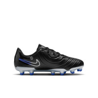 Nike Tiempo Legend 10 Club Grass/Artificial Grass Football Shoes (MG) Kids Black Blue