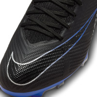 Nike Zoom Mercurial Superfly 9 Pro Gras Voetbalschoenen (FG) Zwart Blauw Wit