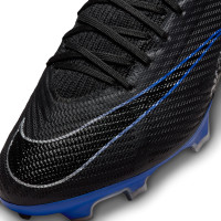 Nike Zoom Mercurial Vapor 15 Pro Grass Football Shoes (FG) Black Blue