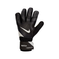 Nike Match Goalkeeper Gloves Black White Dark Grey