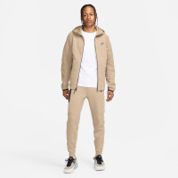 Nike Tech Fleece Vest Sportswear Beige Zwart