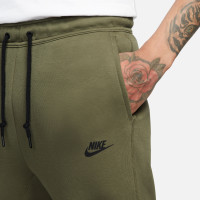 Nike Tech Fleece Joggingbroek Sportswear Olijfgroen Zwart