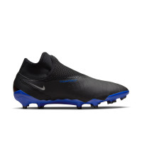 Nike Phantom GX Pro Dynamic Fit Gras Voetbalschoenen (FG) Zwart Blauw
