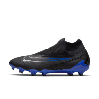 Nike Phantom GX Pro Dynamic Fit Gras Voetbalschoenen (FG) Zwart Blauw