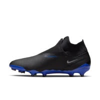 Nike Phantom GX Pro Dynamic Fit Gras Voetbalschoenen (FG) Zwart Blauw