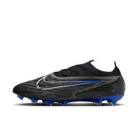 Nike Phantom GX Elite Gras Voetbalschoenen (FG) Zwart Blauw