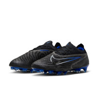 Nike Phantom GX Elite Gras Voetbalschoenen (FG) Zwart Blauw