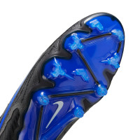 Nike Phantom GX Elite Gras Voetbalschoenen (FG) Zwart Blauw