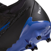 Nike Phantom GX Academy Dynamic Fit Grass/Artificial Grass Football Shoes (MG) Black Blue