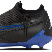 Nike Phantom GX Academy Dynamic Fit Grass/Artificial Grass Football Shoes (MG) Black Blue