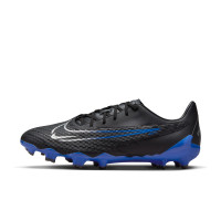 Nike Phantom GX Academy Gras / Kunstgras Voetbalschoenen (MG) Zwart Blauw