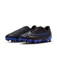 Nike Phantom GX Academy Gras / Kunstgras Voetbalschoenen (MG) Zwart Blauw