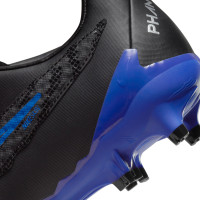 Nike Phantom GX Academy Gras / Kunstgras Voetbalschoenen (MG) Zwart Blauw