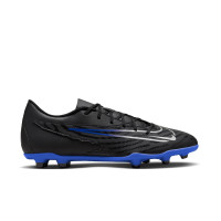 Nike Phantom GX Club Gras / Kunstgras Voetbalschoenen (MG) Zwart Blauw