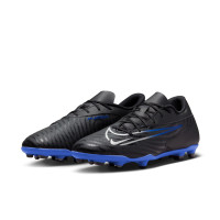 Nike Phantom GX Club Gras / Kunstgras Voetbalschoenen (MG) Zwart Blauw