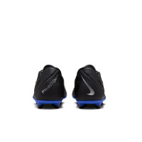 Nike Phantom GX Club Gras / Kunstgras Voetbalschoenen (MG) Zwart Blauw