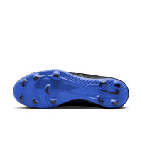 Nike Phantom GX Club Gras / Kunstgras Voetbalschoenen (MG) Zwart Blauw