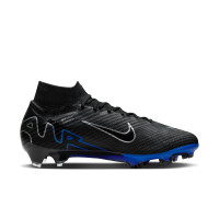 Nike Zoom Mercurial Superfly 9 Elite Gras Voetbalschoenen (FG) Zwart Blauw Wit