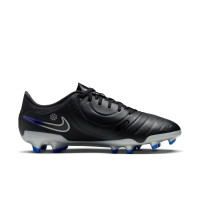 Nike Tiempo Legend 10 Academy Grass/Artificial Grass Football Shoes (MG) Black Blue