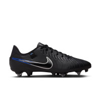 Nike Tiempo Legend 10 Academy Iron-Nop Football Shoes (SG) Anti-Clog Black Blue