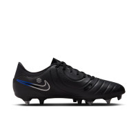 Nike Tiempo Legend 10 Academy Iron-Nop Football Shoes (SG) Anti-Clog Black Blue