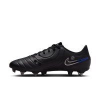 Nike Tiempo Legend 10 Academy IJzeren-Nop Voetbalschoenen (SG) Anti-Clog Zwart Blauw