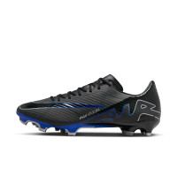 Nike Zoom Mercurial Vapor 15 Academy Gras / Kunstgras Voetbalschoenen (MG) Zwart Blauw