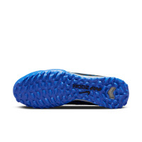 Nike Zoom Mercurial Vapor 15 Academy Turf Football Shoes (TF) Black Blue
