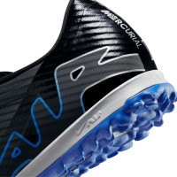 Nike Zoom Mercurial Vapor 15 Academy Turf Football Shoes (TF) Black Blue