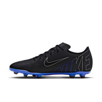 Nike Mercurial Vapor 15 Club Gras / Kunstgras Voetbalschoenen (MG) Zwart Blauw Wit