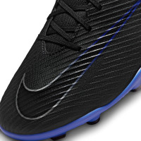 Nike Mercurial Vapor 15 Club Gras / Kunstgras Voetbalschoenen (MG) Zwart Blauw Wit