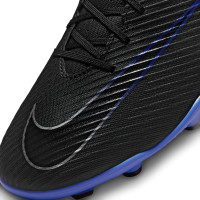 Nike Mercurial Vapor 15 Club Grass/Artificial Grass Football Shoes (MG) Black Blue White