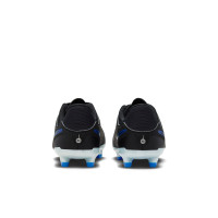 Nike Tiempo Legend 10 Academy Grass/Artificial Grass Football Shoes (MG) Kids Black Blue